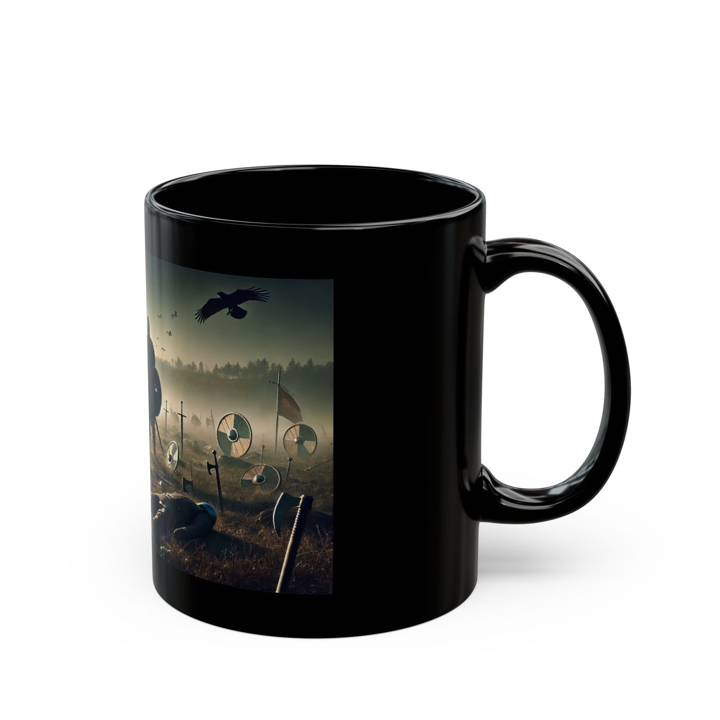 The Warrior’s Aftermath Mug (11oz, 15oz) Inspired by Vikings