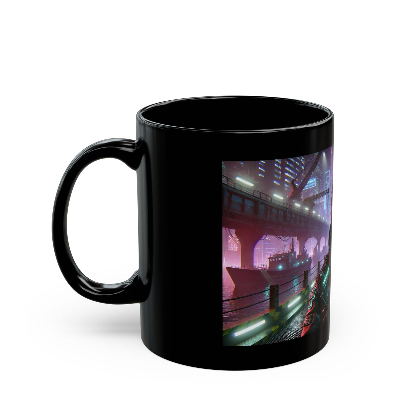 Cyber-Reptilian Overlord Mug (11oz, 15oz)