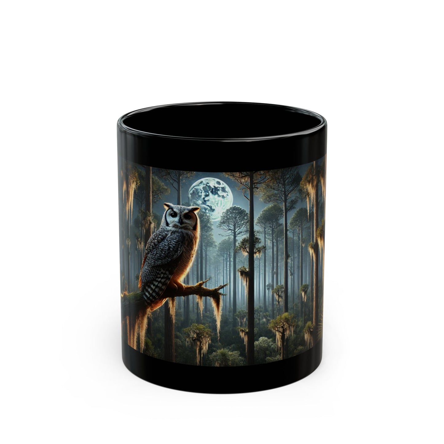 Moonlit Guardian Mug (11oz, 15oz)