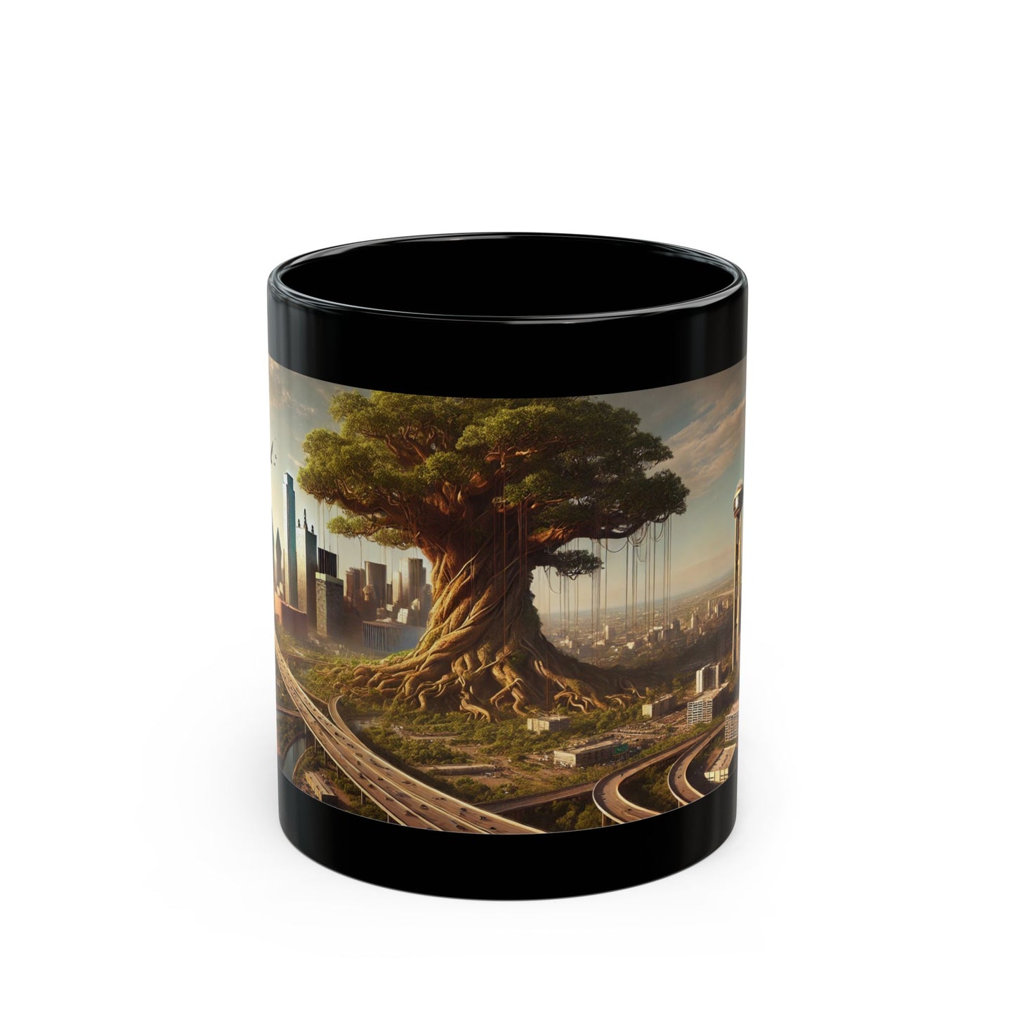 Dallas Tree of Life Mug Black Mug (11oz, 15oz)