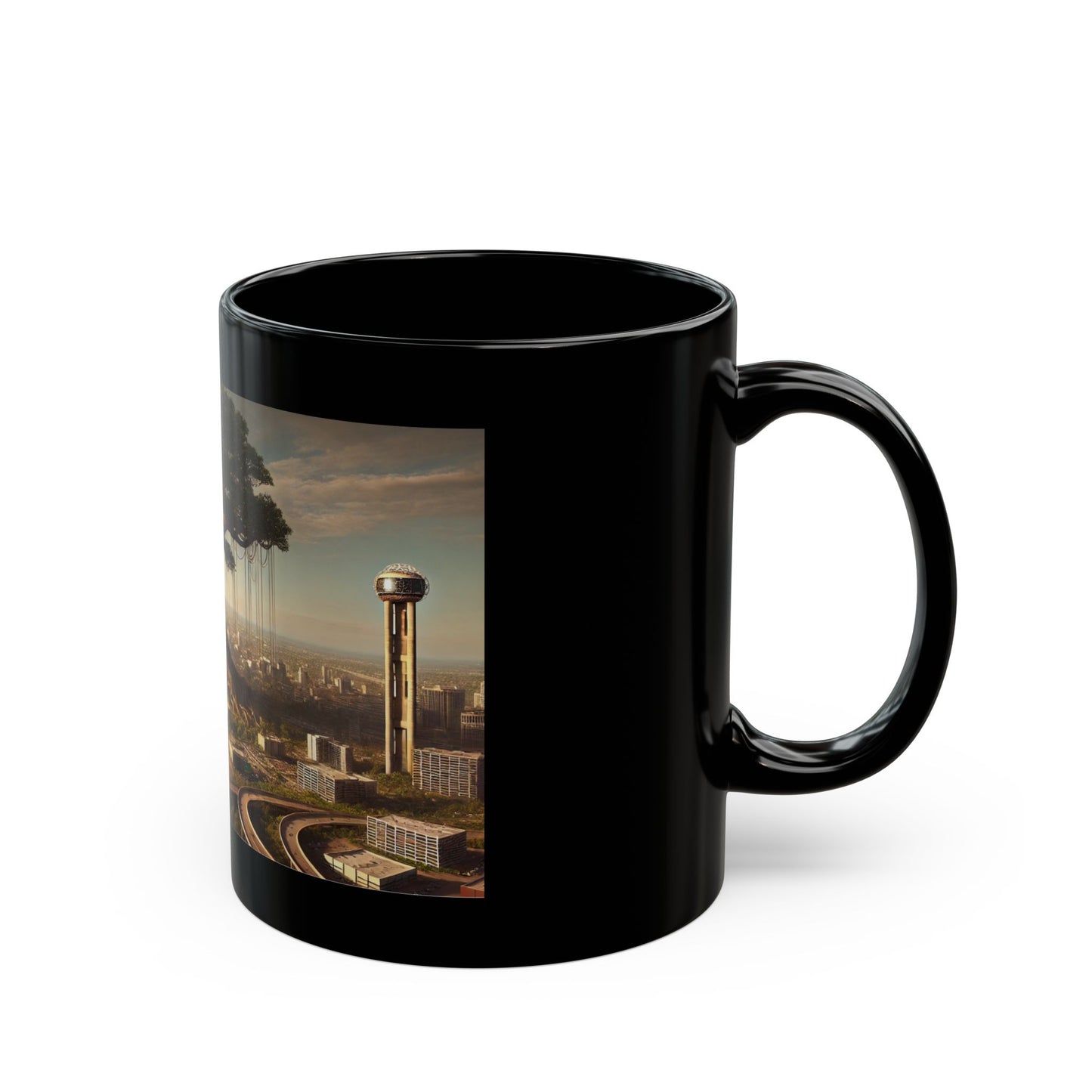 Dallas Tree of Life Mug Black Mug (11oz, 15oz)