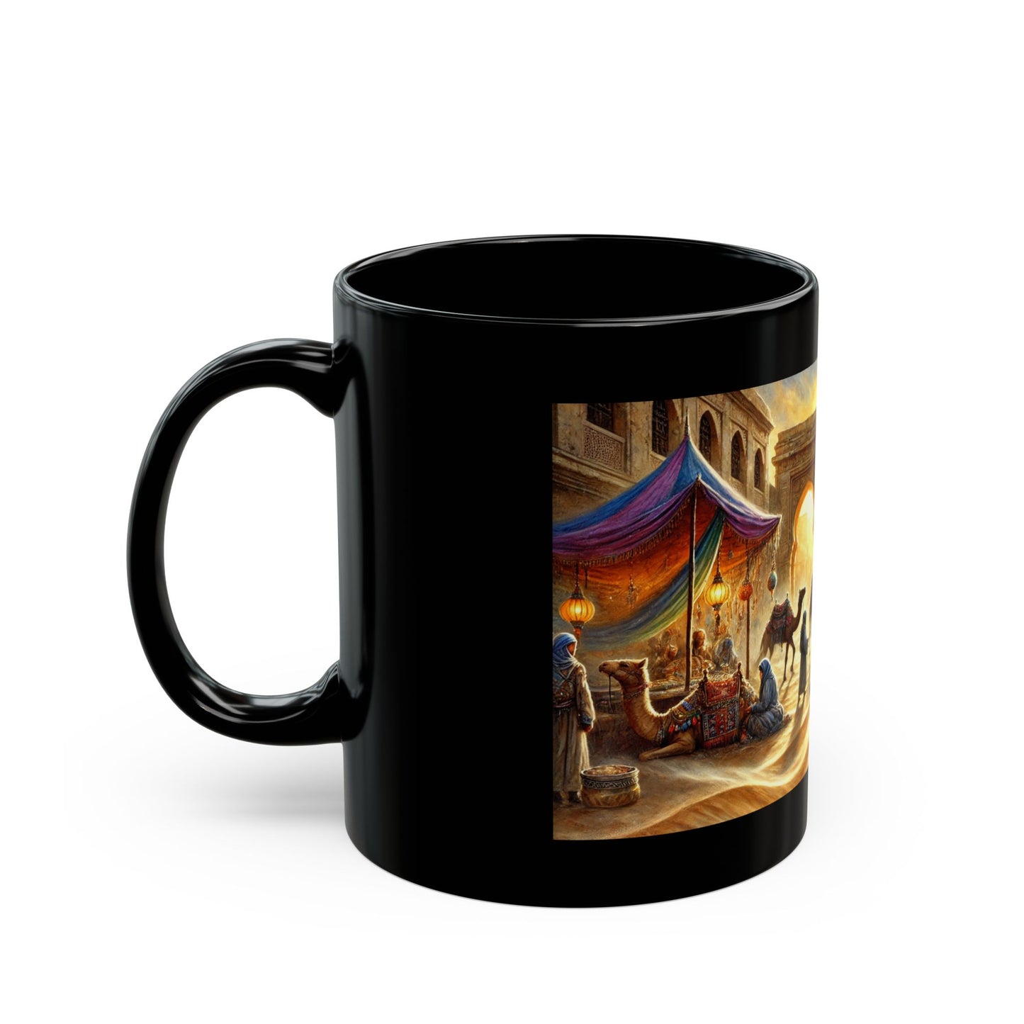 Mystic Fox of the Desert Bazaar Mug (11oz, 15oz)