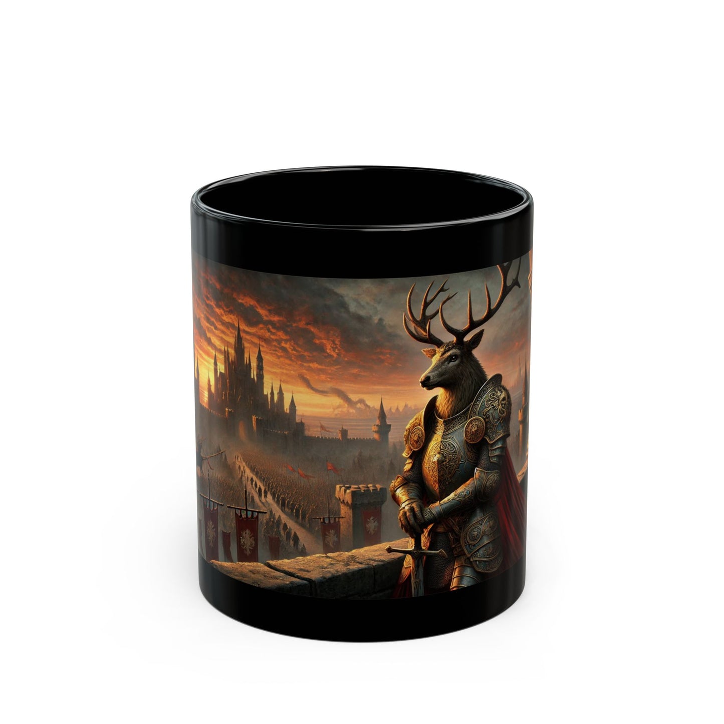 The Stag King - Guardian of the Realm Mug (11oz, 15oz)