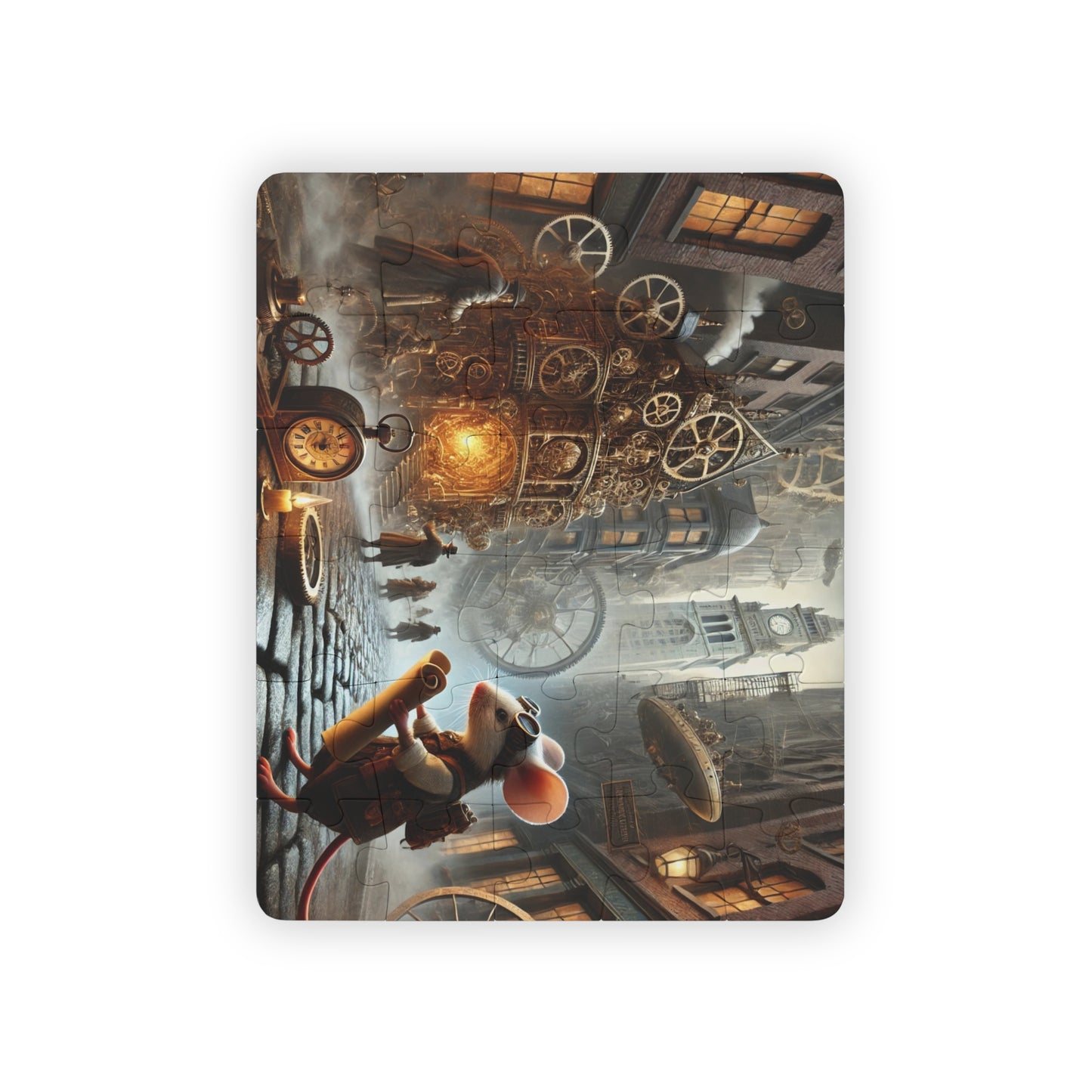 Kids' Puzzle, Clockwork Mouse Steampunk