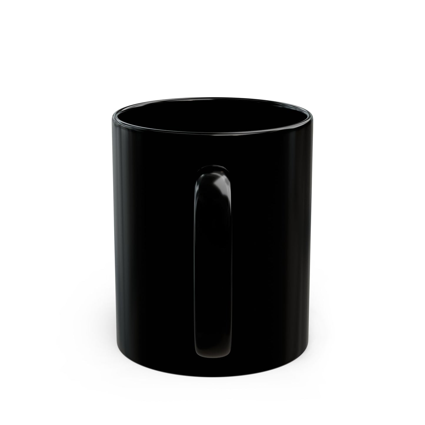 Moonlit Pup Black Mug (11oz, 15oz)