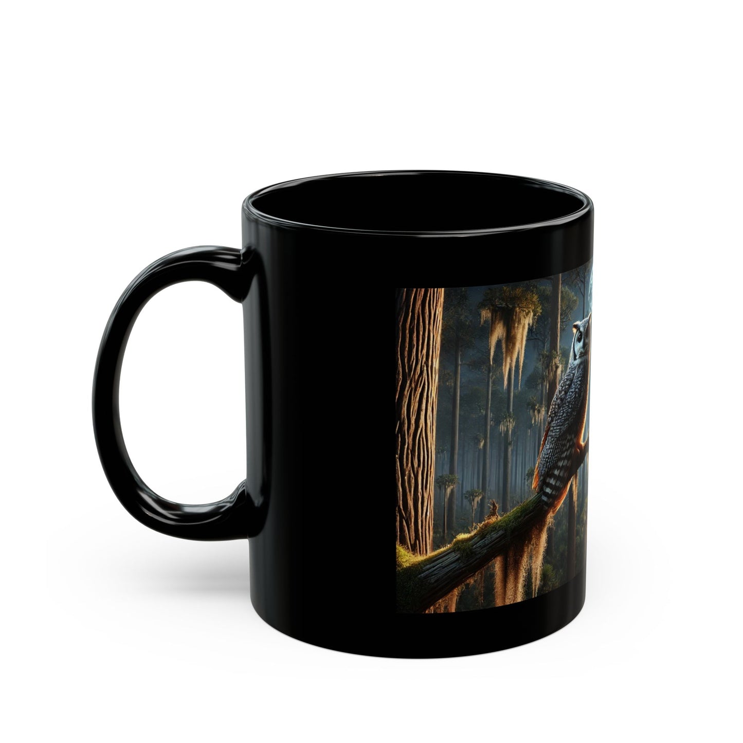 Moonlit Guardian Mug (11oz, 15oz)