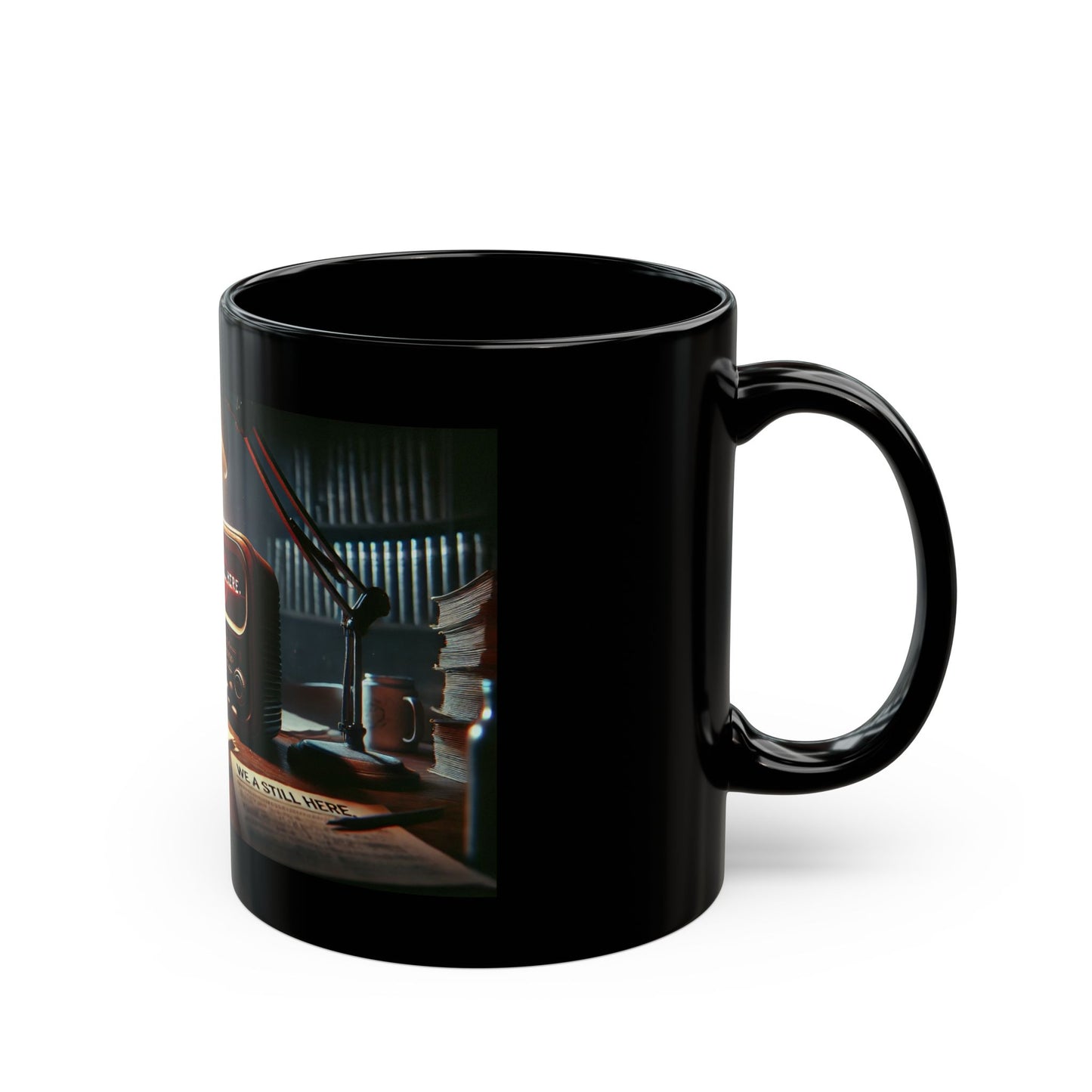 Signal Never Fades Mug (11oz, 15oz) Inspired by Twin Peaks