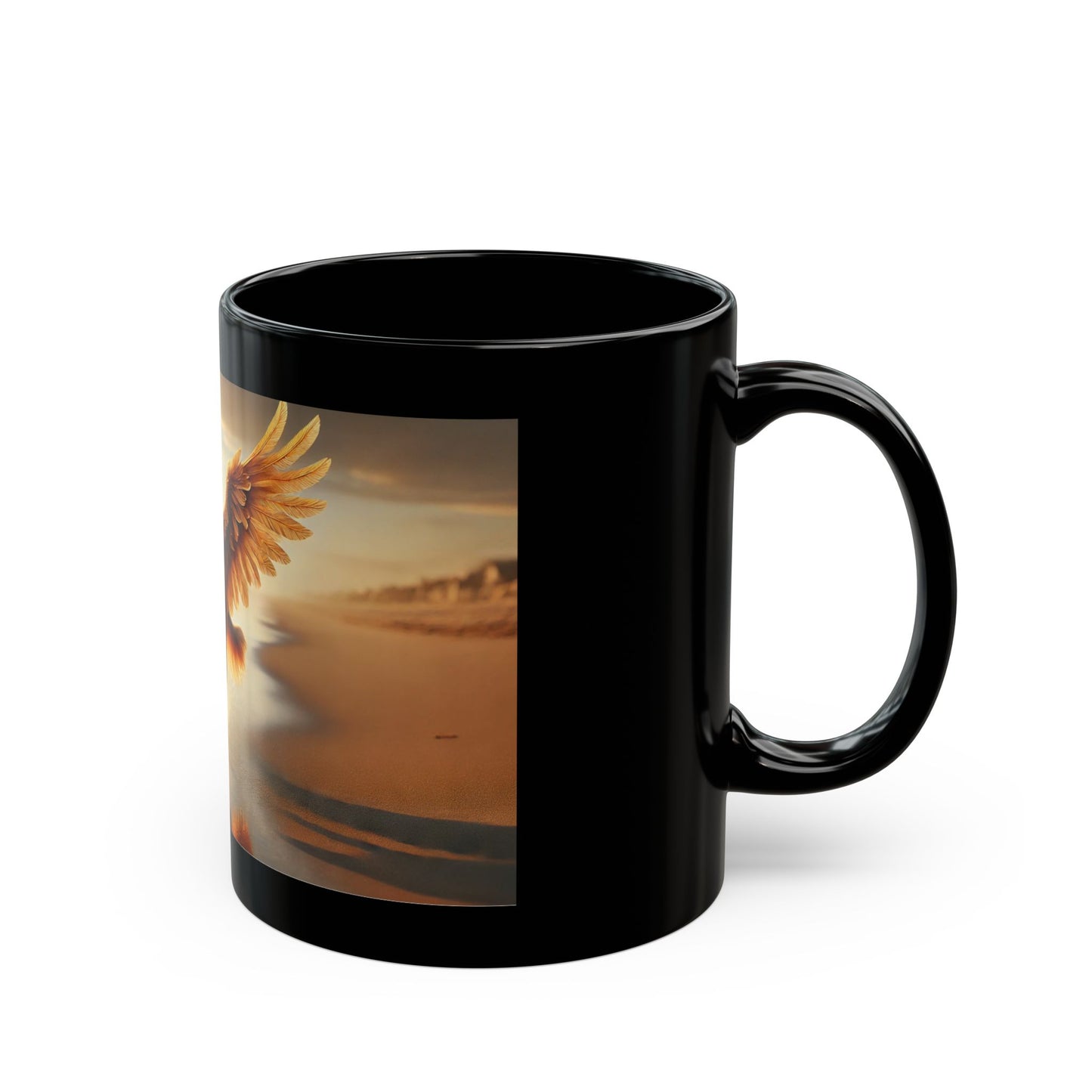 Wings of Joy Black Mug (11oz, 15oz)