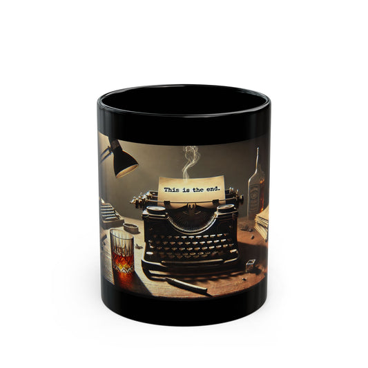 Final Chapter Mug (11oz, 15oz) Inspired by Mad Men & Noir Detective Stories