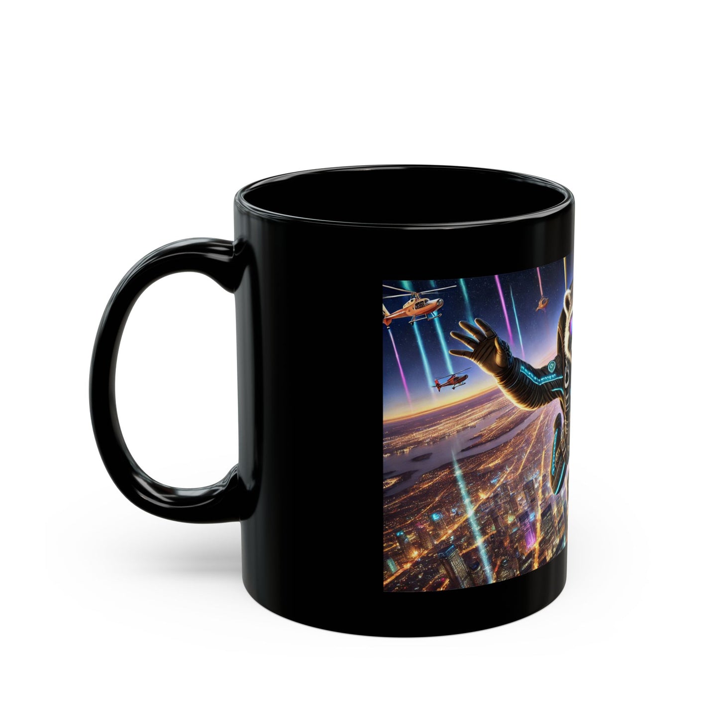 Skyfall Raccoon - The Ultimate Leap Mug (11oz, 15oz)