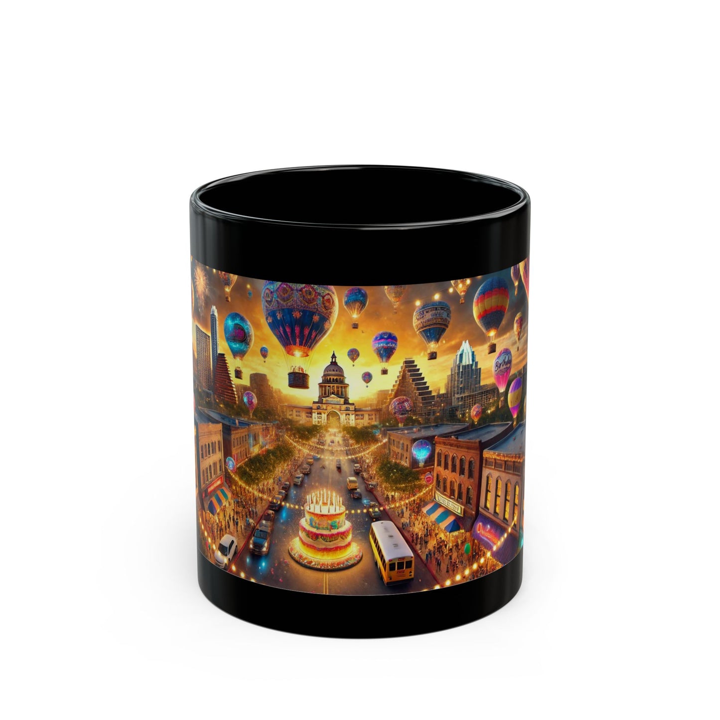 Austin Birthday Festival mug (11oz, 15oz)