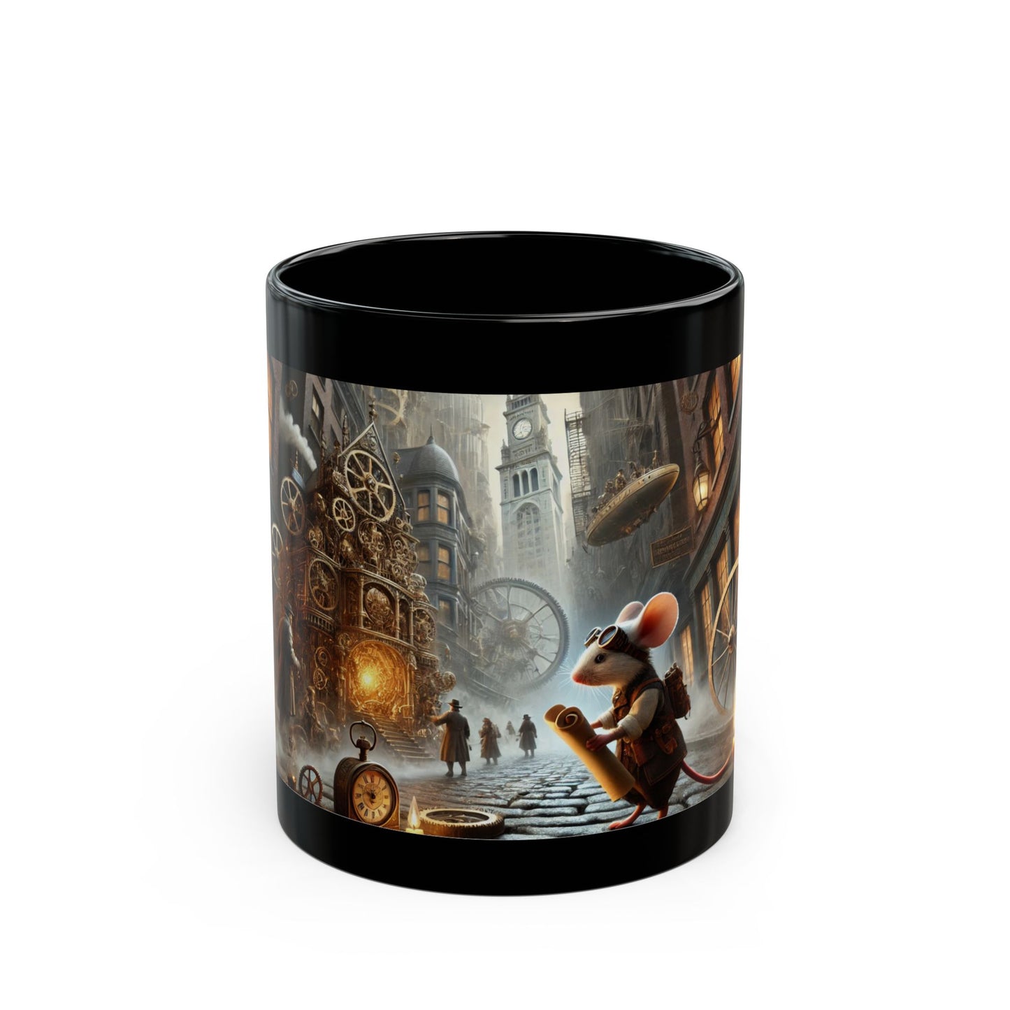 Clockwork Mouse Mug (11oz, 15oz)