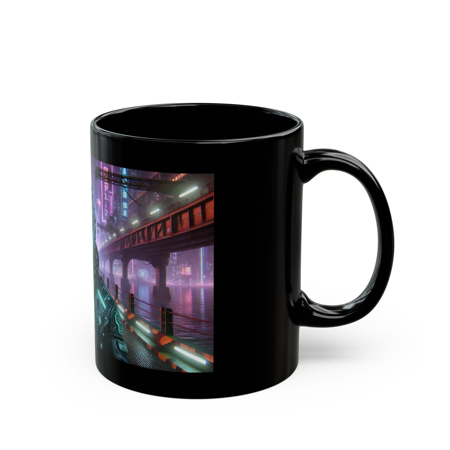 Cyber-Reptilian Overlord Mug (11oz, 15oz)