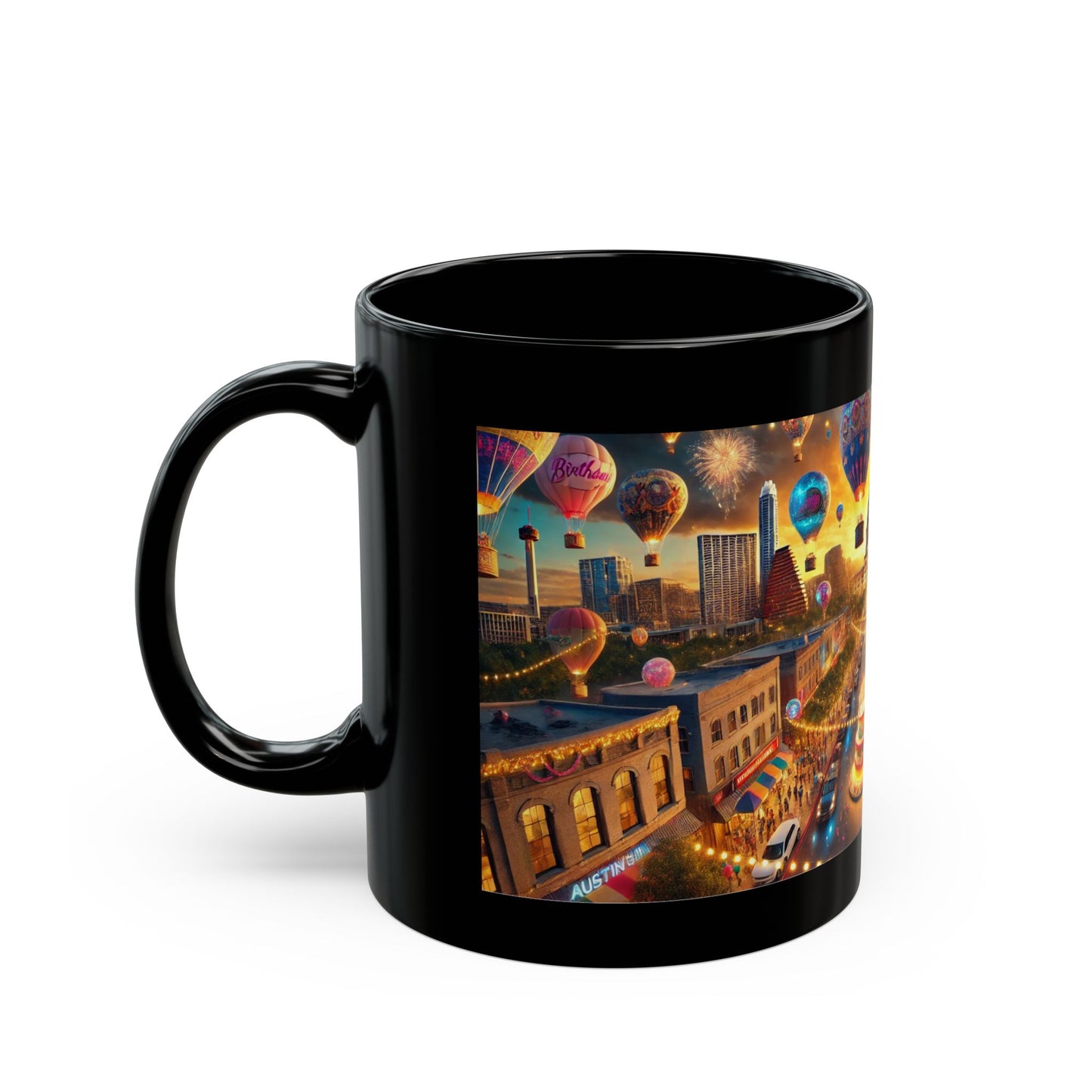 Austin Birthday Festival mug (11oz, 15oz)