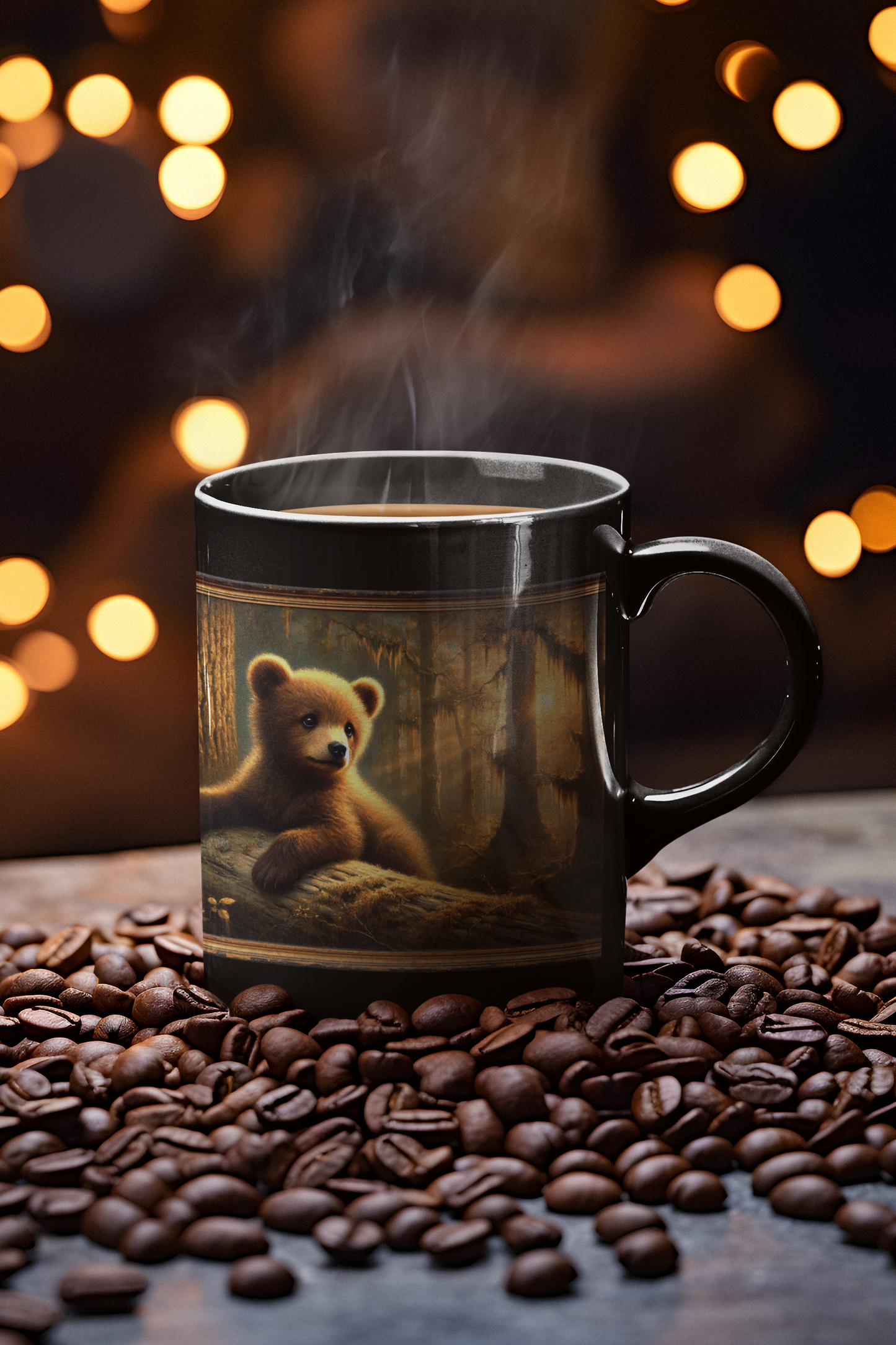 Tiny Golden Forest Companion Mug (11oz, 15oz)