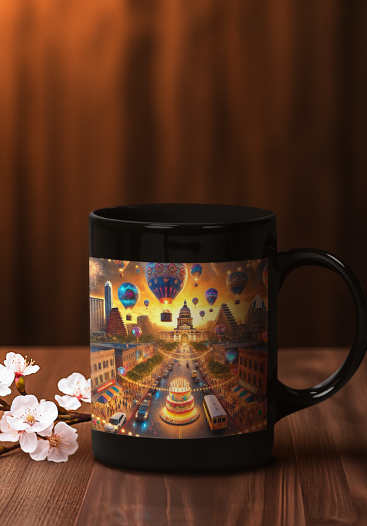 Austin Birthday Festival mug (11oz, 15oz)