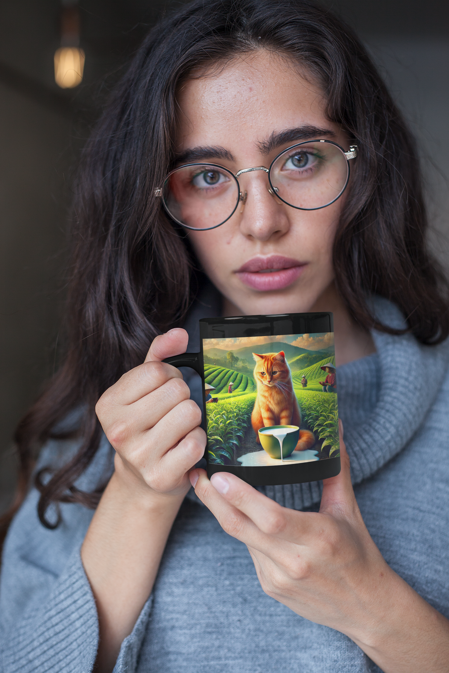 The Mystical Cat Tea Mug (11oz, 15oz)