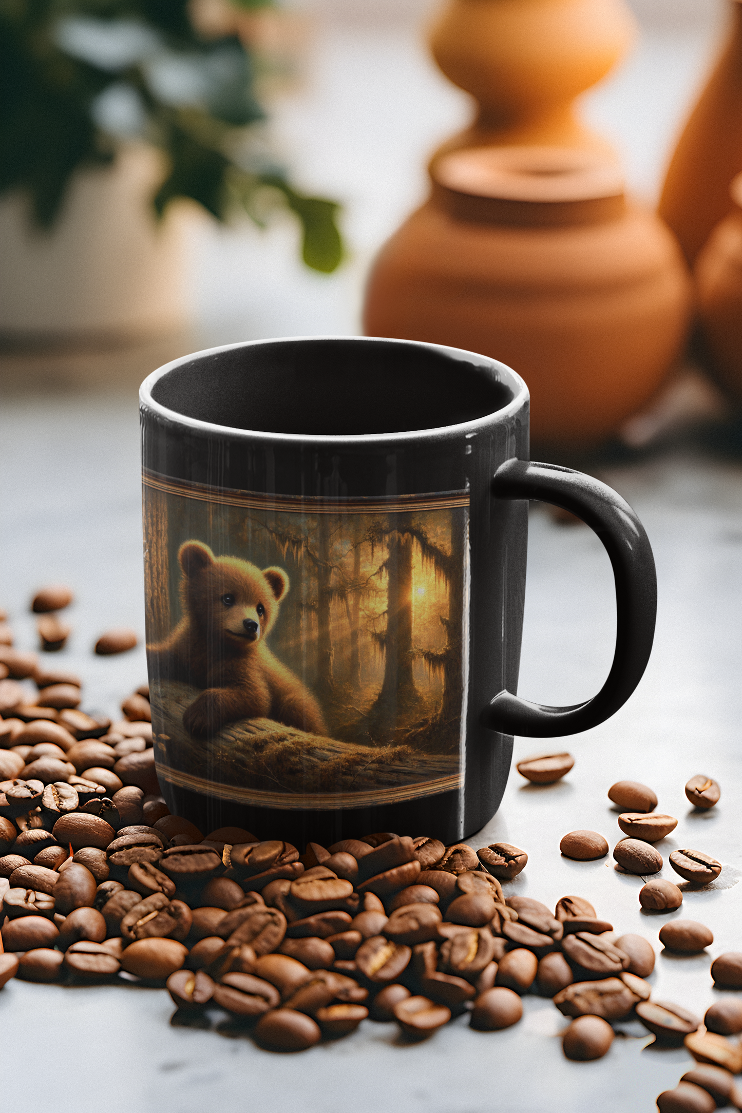 Tiny Golden Forest Companion Mug (11oz, 15oz)