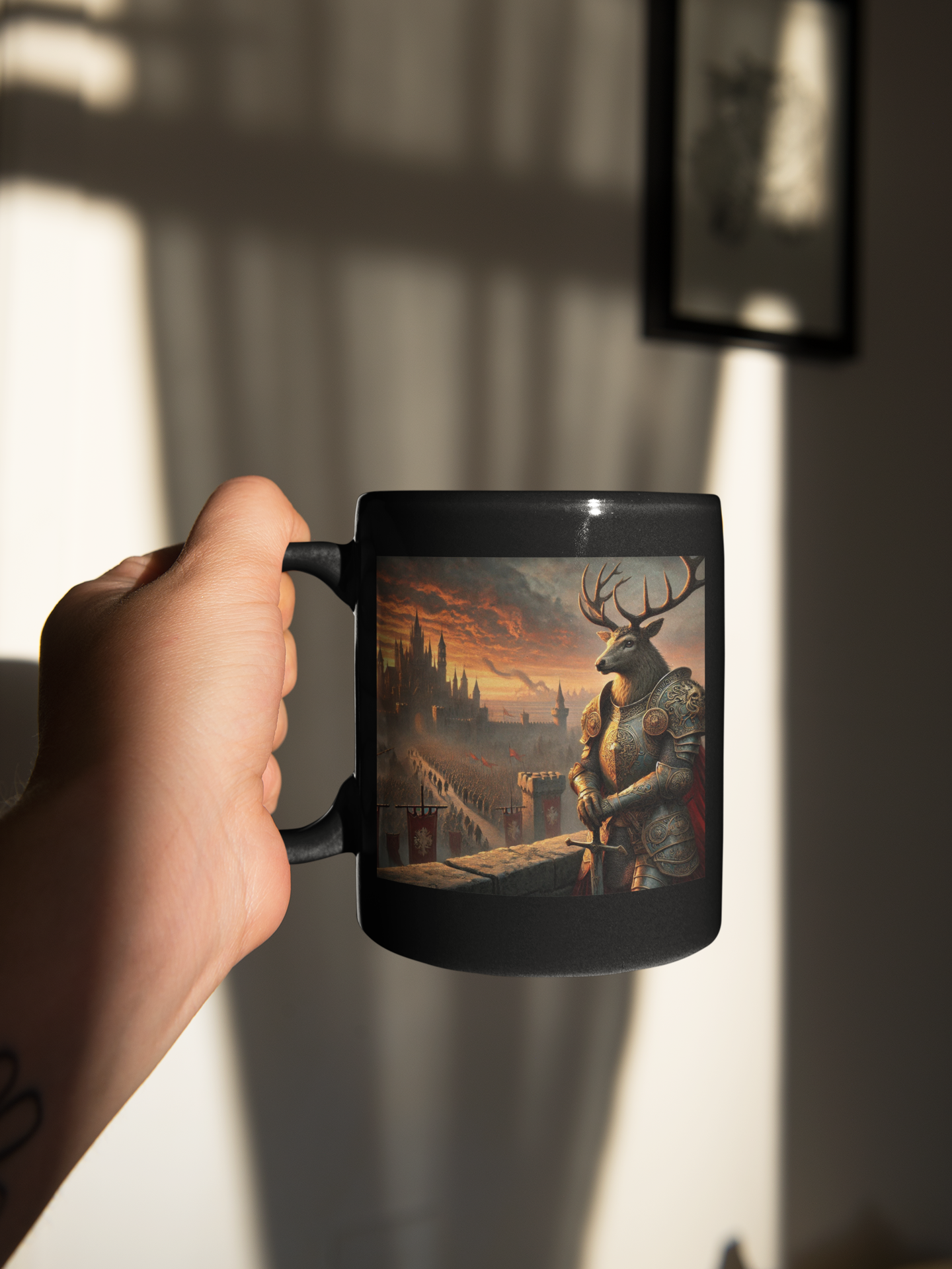 The Stag King - Guardian of the Realm Mug (11oz, 15oz)