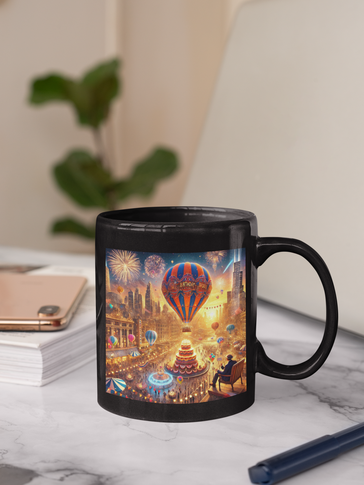 Chicago Birthday Spectacle Mug (11oz, 15oz)