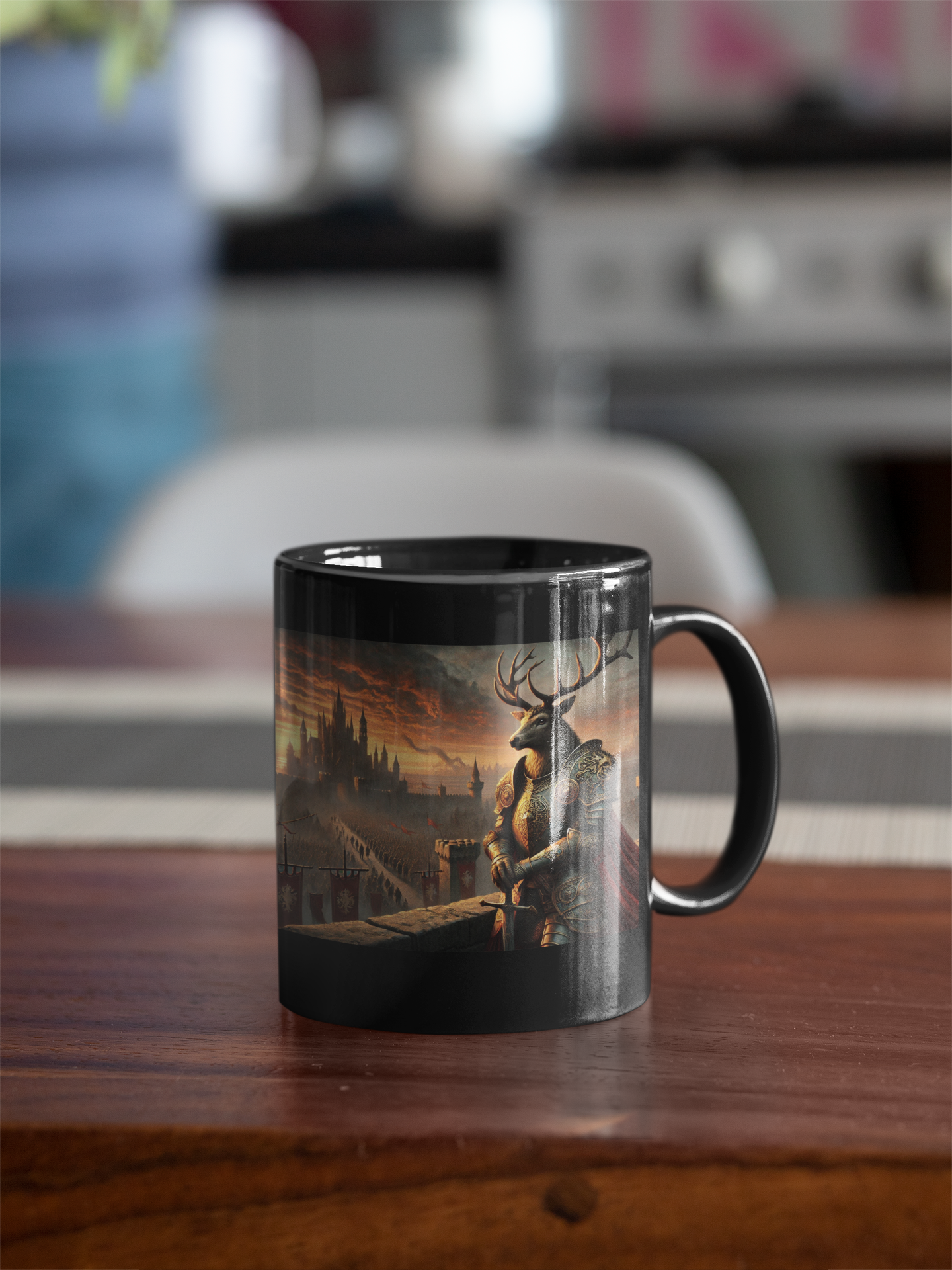 The Stag King - Guardian of the Realm Mug (11oz, 15oz)