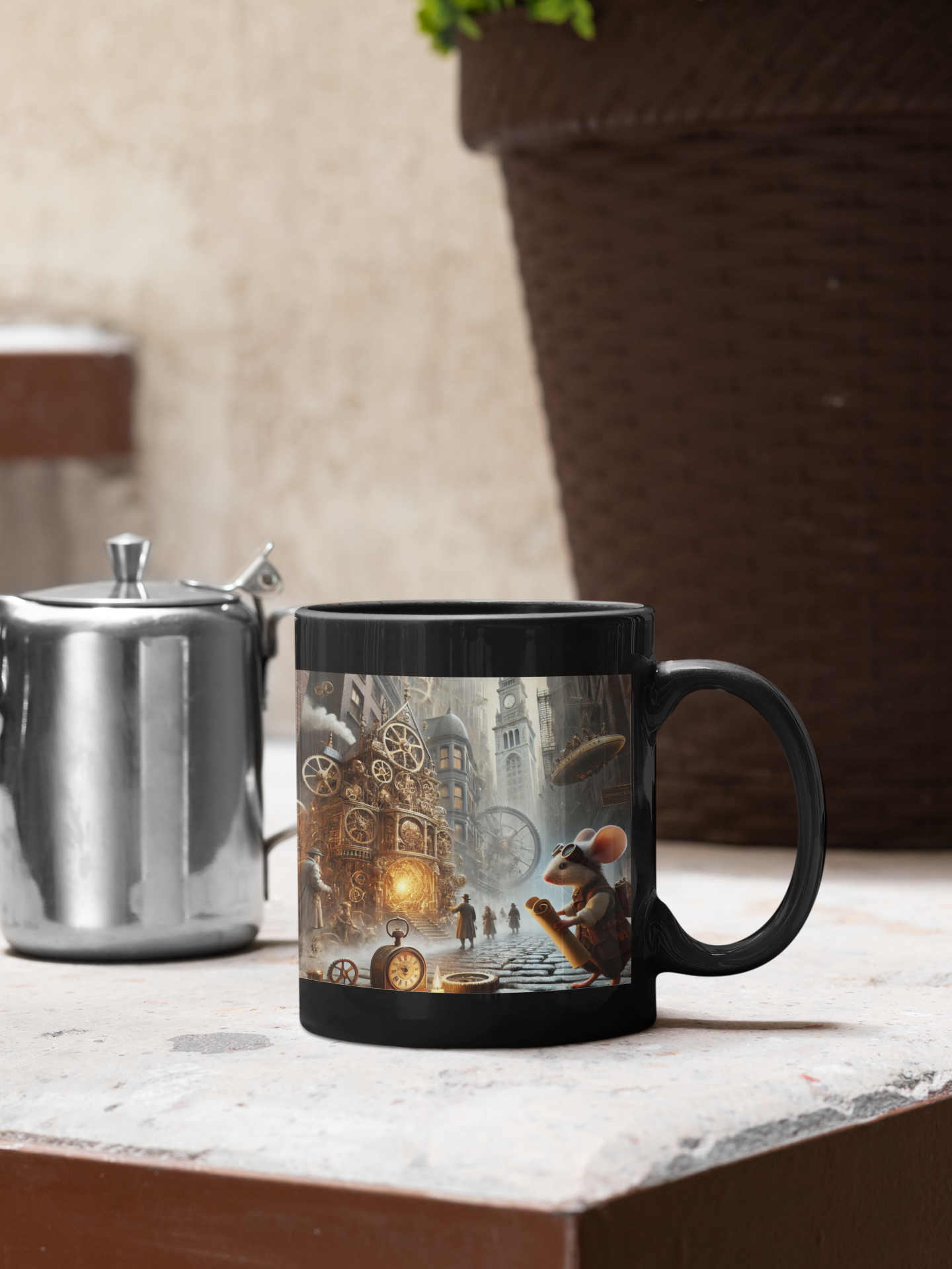 Clockwork Mouse Mug (11oz, 15oz)