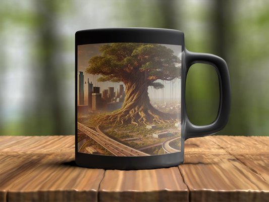 Dallas Tree of Life Mug Black Mug (11oz, 15oz)