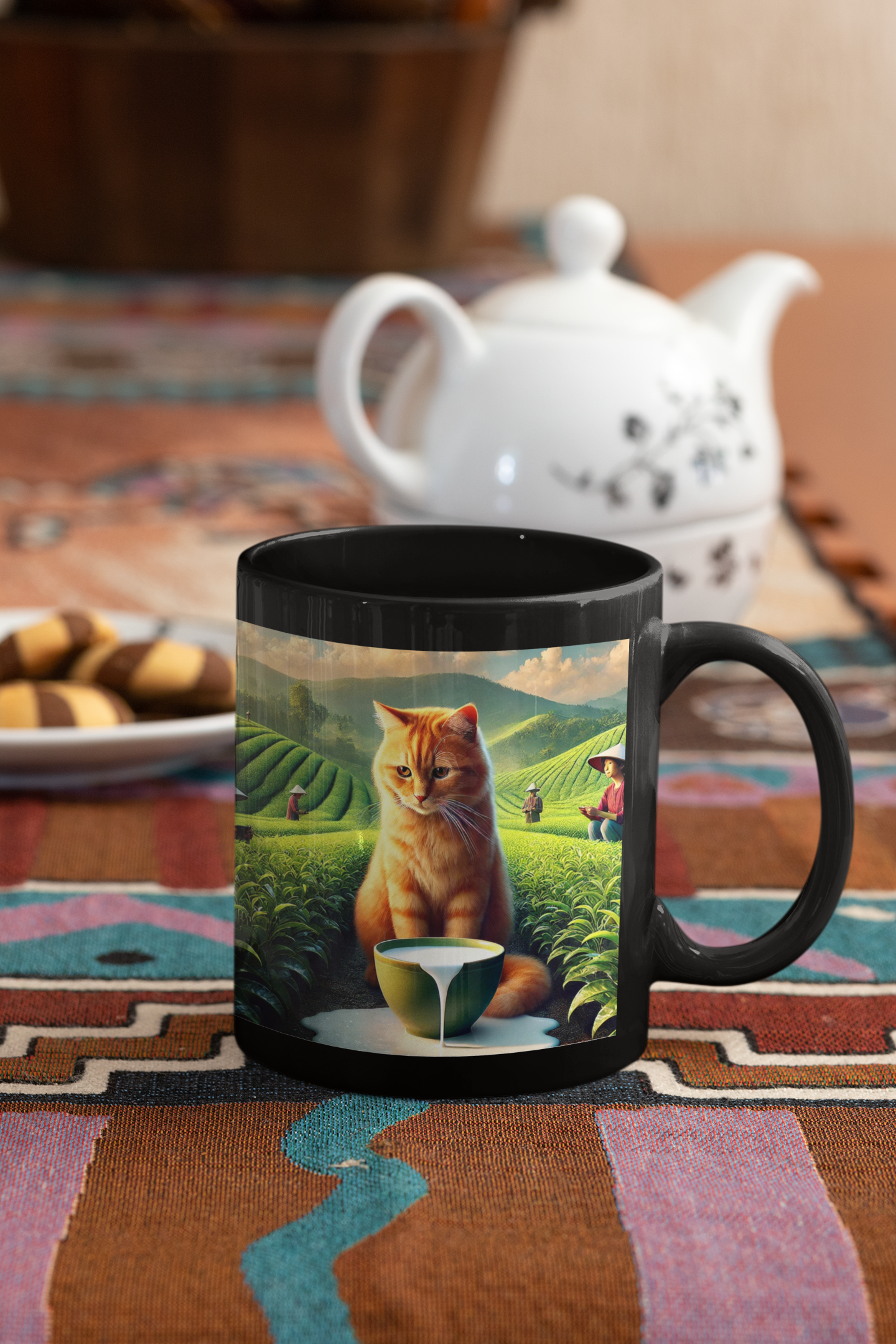 The Mystical Cat Tea Mug (11oz, 15oz)